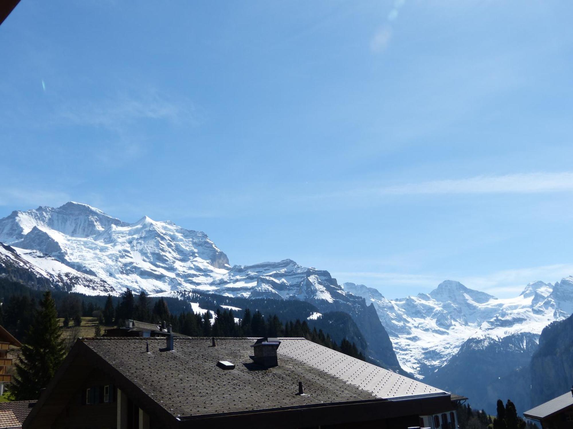 Chalet Bella Vista 6 Wengen Extérieur photo